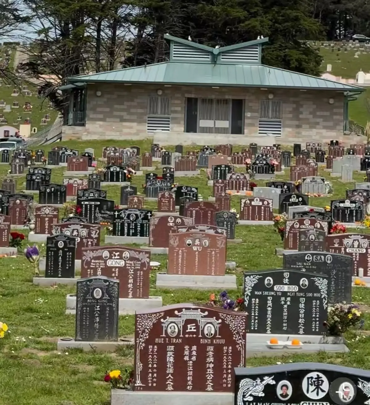 Chinese Cemetery Project in California, USA · 86 Family Plots