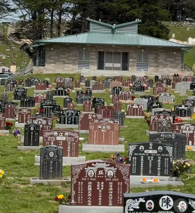 Chinese Cemetery Project in California, USA · 86 Family Plots