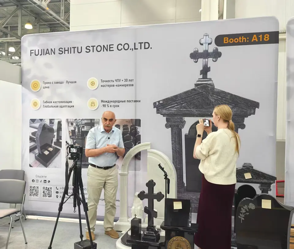 Steine schweigen, doch das Herz der Menschen ist warm – Die Steinmesse von Shitu Stone Industry in Moskau ging erfolgreich zu Ende – 3