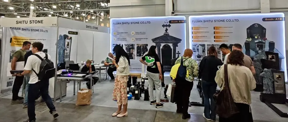 Steine schweigen, doch das Herz der Menschen ist warm – Die Steinmesse von Shitu Stone Industry in Moskau ging erfolgreich zu Ende – 9