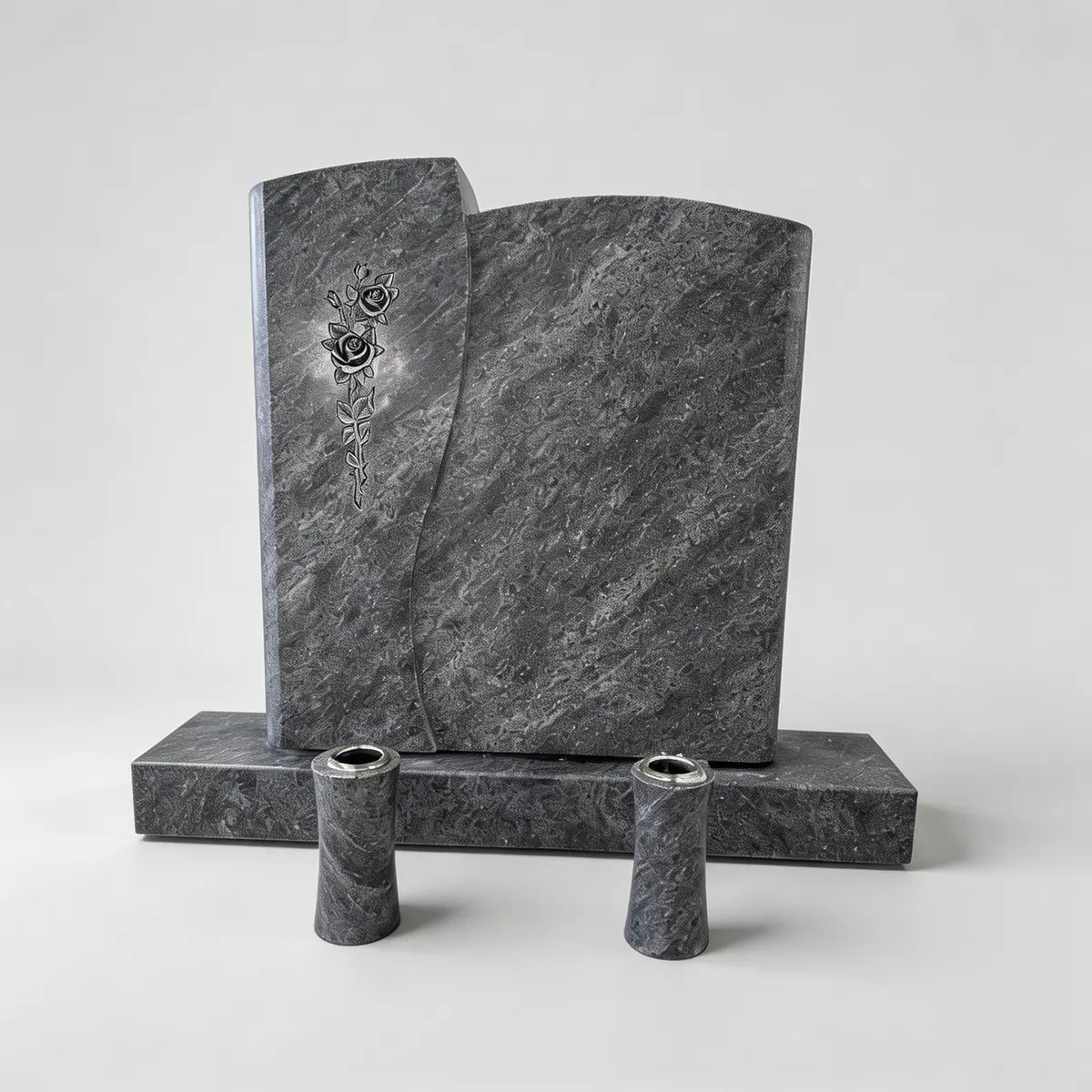 E-114 Schlichtes Rosen-Stele