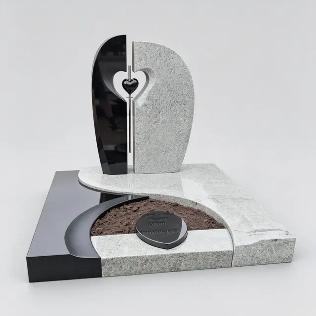 E-002 Heart Guardian Headstone